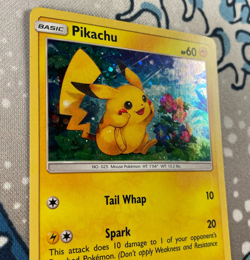 Pikachu SM86 Black Star Promo Holo Rare Sun & Moon Pokemon Card 2017 MP - Image 3
