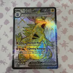 Tyranitar ex - 211/197 Pokemon SV03: Obsidian Flames Holo Ultra Rare NM - Image 1