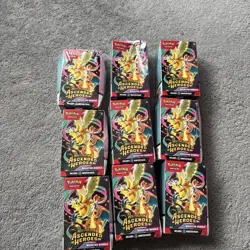 Pokemon TCG Ascended Heroes Booster Bundle Bundles - Brand New Damaged Boxes x9✅ - Image 1