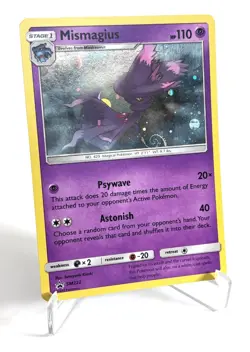 Mismagius SM222 Pokemon TCG Black Star Promo NM 2019 Galaxy Swirl 🌀 - Image 1