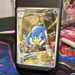 Pokemon TCG Quaxwell 207/193 Paldea Evolved Illustration Rare Holo Eng - Image 1