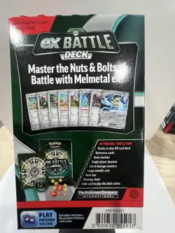 Pokemon ex Battle Deck MELMETAL EX Factory Sealed Box 📦 - Image 2