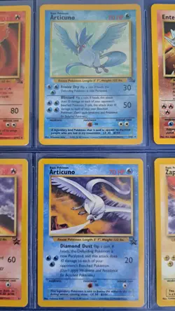 Pokemon TCG Legendares - Birds Trio Articuno Moltres Zapdos - 6 card lot - Image 3