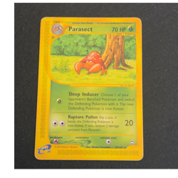 Parasect 27/147 Aquapolis Rare Regular 70 HP Pokemon TCG Card Stage 1 6+ - Image 1