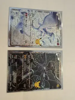 Pokemon TCG Celebrations 25th Anniversary Reshiram And Zekrom Full Art Near - Image 2