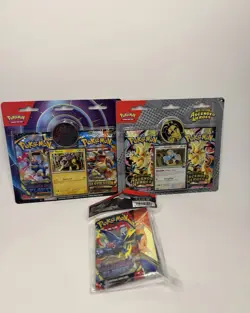 Pokemon TCG Ascended Heroes Larry + Mega Evolution Phantasmal Flames Bundle Lot - Image 1