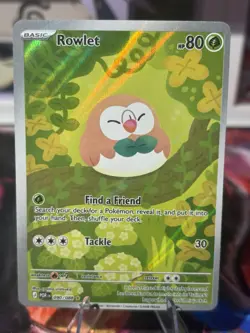 Pokemon 2026 ME Perfect Order Rowlet 090/088 Illustration Rare Near Mint - Image 1