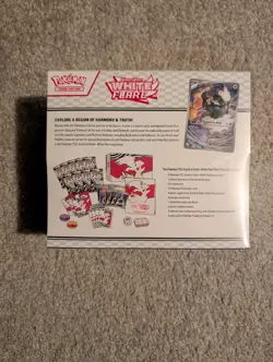 Pokemon Scarlet & Violet White Flare Elite Trainer Box Reshiram 2024 English - Image 2