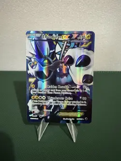 Pokemon TCG Thundurus-EX Plasma Freeze 110/116 Holo Full Art Ultra Rare NM - Image 1