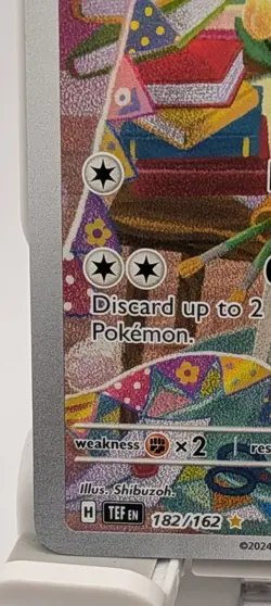 Pokemon TCG Minccino 182/162 SV05: Temporal Forces Illustration Rare Holo -LP - Image 5