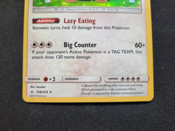 Snorlax - 158/214 - Holo - Unbroken Bonds *NM* Near Mint TCG Pokemon - Image 3