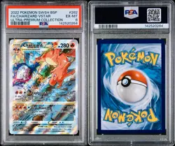 POKEMON PSA 6 CHARIZARD VSTAR FULL ART SWSH262 PROMO ULTRA PREMIUM COLLECTION - Image 3