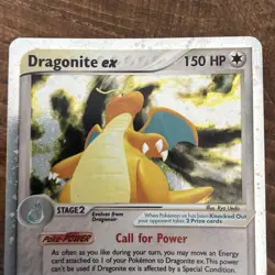 Pokemon TCG Dragonite EX Holo Rare Card 90/97 - Image 2