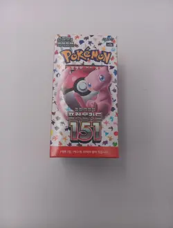 Pokemon 151 Booster Box Korean FAST SHIPPING USA BASED TARRIFF FREE 20 PACKS!! - Image 1