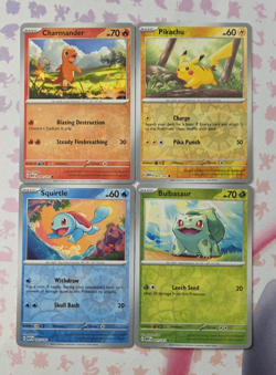 Pokemon TCG - 151 Costco 4 Promo Cards - Costco Exclusive Mini Tin Card Set - Image 1