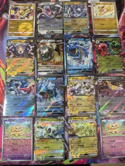 Pokemon 16 Card Lot nm V Max Mega Amazing Ex HOLO Rare Hits Only D53 - Image 1