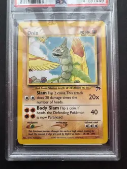 *PSA 8* Onix 3/18 - Southern Islands Promo - NM/M Mint - 2001 WOTC Pokemon Card - Image 3