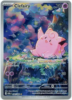 Clefairy 094/088 Perfect Order Art Illustration Rare Pokemon Card Mint Condition - Image 1