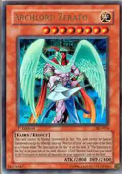 Archlord Zerato - AST-034 - Ultra Rare - 1st Edition DMG Yugioh Ancient Santuary - Image 1