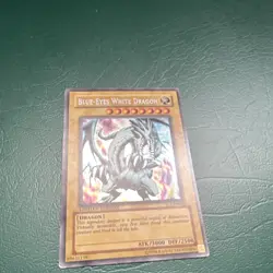 Yu Gi Oh Konami Blue-Eyes White Dragon FL1 Limited Edition Holo Dragon LP 1996 - Image 3
