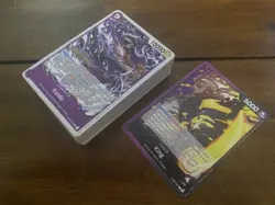 King Black Purple Animal KingdomOP12 Complete Deck - One Piece TCG Ready To Play - Image 1
