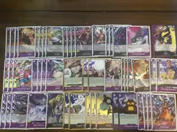 King Black Purple Animal KingdomOP12 Complete Deck - One Piece TCG Ready To Play - Image 2