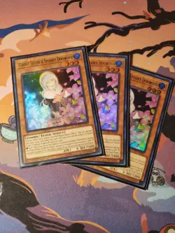Yugioh! Ghost Sister & Spooky Dogwood DUDE-EN005 x3 Playset Ultra 1st Ed NM - Image 1