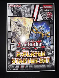 YuGiOh! TCG 2 Player Starter Set English Ed 1st Ed Konami NEW Factory Sealed - Image 1