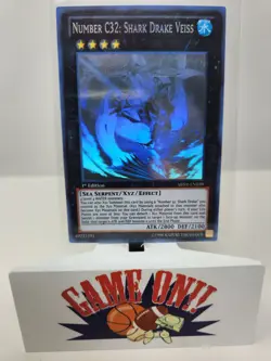 YuGiOh Number C32: Shark Drake Veiss ABYR-EN039 1st Edition Ghost Rare LP - Image 1