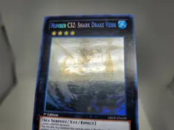 YuGiOh Number C32: Shark Drake Veiss ABYR-EN039 1st Edition Ghost Rare LP - Image 2