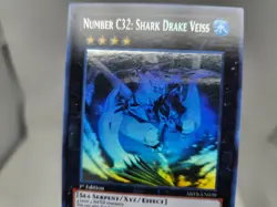 YuGiOh Number C32: Shark Drake Veiss ABYR-EN039 1st Edition Ghost Rare LP - Image 3