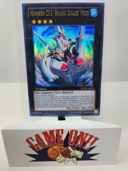 YuGiOh Number C32: Shark Drake Veiss ABYR-EN039 1st Edition Ultra Rare NM - Image 1