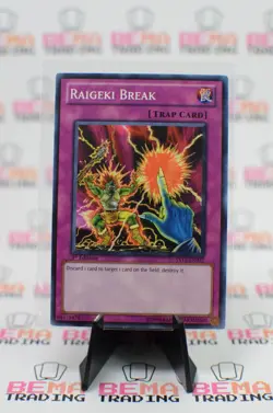 Raigeki Break YS11-EN037 Dawn of the Xyz 1st Edition - Image 1