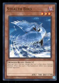 Yugioh Stealth Bird #IOC-EN068 Invasion of Chaos (25th Anniversary Edition) NM - Image 1