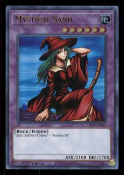Yugioh Mystical Sand #GFP2-EN119 The 2nd Haunting Ultra Rare NM - Image 1