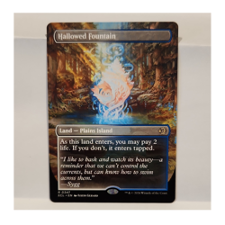Magic: The Gathering Hallowed Fountain Land ECL 2026 2 Cards Justin Gerard - Image 1