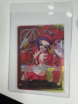 One Piece CCG Belo Betty Leader Card OP05-002 5000 Power - Image 1