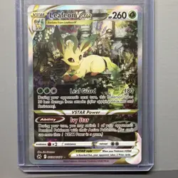 Pokemon Leafeon VSTAR GG35/GG70 Crown Zenith: Galarian Gallery NM card - Image 1