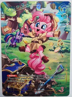 My Little Pony Trading Card Pinkie Pie Kayou BP01-CR03 1st Edition Foil 2026 - Image 1