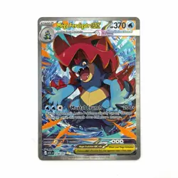 Pokemon Mega Feraligatr EX SIR Card 274/217 370 HP English - Image 1
