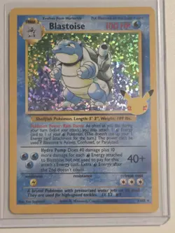 Pokemon TCG Blastoise Celebrations Card 2/102 25th Anniversary Edition NM - Image 1