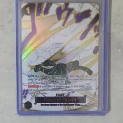 Bandai One Piece Card Game Ground Death OP14-096 Event Foil Alt Art EN - Image 1