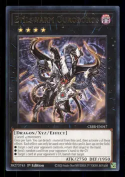 Yugioh Evilswarm Ouroboros #CRBR-EN047 Crossover Breakers Rare NM - Image 1