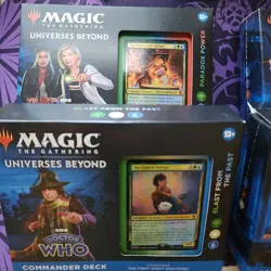 Magic the Gathering MTG Dr. Who Commander 4-Deck-Set Sealed Free Shipping - Image 2