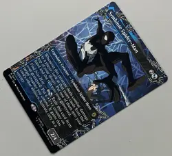 MTG Marvel’s Spider-Man Symbiote Spider-Man Legendary Creature RARE REGULAR 0217 - Image 3