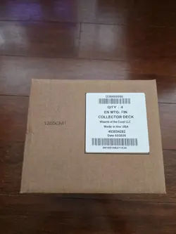 Magic The Gathering Final Fantasy Collector’s Ed. Commander Deck Bundle -IN HAND - Image 1