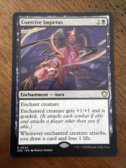 Coercive Impetus Commander: Secrets of Strixhaven Regular - Image 1