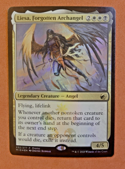 MTG Media Promos Foil Liesa, Forgotten Archangel #232 - Image 2
