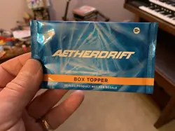 Magic The Gathering ‘AETHERDRIFT’ Box Topper ✅ - Image 1