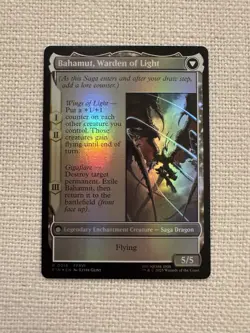 Dion, Bahamut's Dominant Foil R0016 Final Fantasy MTG NM - Image 2